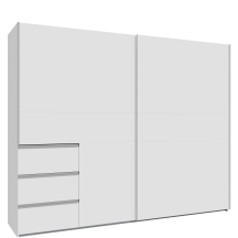 Szafa przesuwna 2-drzwiowa W2QS52331-120 Biały WINN 2 Podstawowe