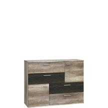 Komoda 4 szuflady 2 szafki SKIVE Dąb Antyczny / Touchwood SKVK46-P74 Podstawowe