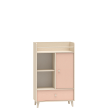 Komoda z szufladą i regałem MEVEL Podstawowe (1)