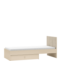 Łóżko młodzieżowe 90 x 200 ze stelażem MEVEL Podstawowe