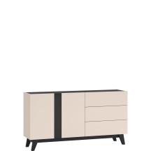 Komoda dwudrzwiowa z szufladami FRESHION Podstawowe