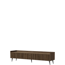 Szafka RTV 180 pod telewizor orzech frezowane fronty ADEMO Podstawowe