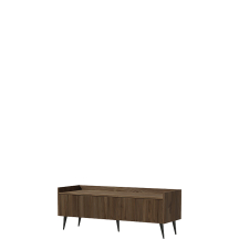 Szafka RTV 120 pod telewizor orzech frezowane fronty ADEMO Podstawowe