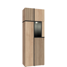 Witryna z oświetleniem Hickory Jackson / Czarny CROSS HICKORY JACKSON Podstawowe