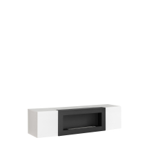 Komoda wisząca z biokominkiem SBK Biały / Biały Połysk FLY BIAŁY / BIAŁY POŁYSK Podstawowe