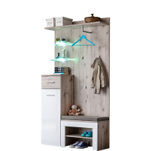 Zestaw mebli do przedpokoju z poduszką GV1+P GUSTAVO Podstawowe