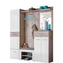 Zestaw mebli do przedpokoju z poduszką GV3+P GUSTAVO Podstawowe