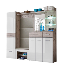 Zestaw mebli do przedpokoju z poduszką GV9+P GUSTAVO Podstawowe