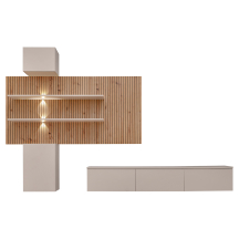 Meblościanka GUSTO B Cashmere / Artisan Podstawowe