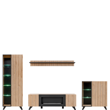 Zestaw mebli do salonu z biokominkiem LIAM LIAM Podstawowe