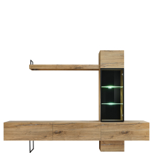 Meblościanka RISE Dąb Flagstaff Podstawowe