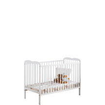 Łóżeczko niemowlęce ALA II z materacem Podstawowe