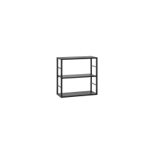 Regał metalowy RM 3 Czarny Podstawowe