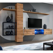 Meblościanka SWITCH SW M5 Wotan / Czarny SWITCH METAL Podstawowe