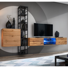 Meblościanka SWITCH SW M6 Wotan / Czarny SWITCH METAL Podstawowe