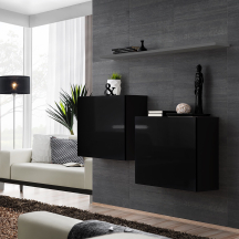 Zestaw dwóch komód SB1 Czarny / Grafit SWITCH GRAFIT / CZARNY Podstawowe