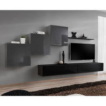 Meblościanka SWITCH SW 10 Grafit / Czarny SWITCH GRAFIT / CZARNY Podstawowe