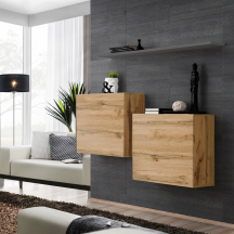 Zestaw dwóch komód SB1 Wotan / Grafit SWITCH GRAFIT / WOTAN Podstawowe