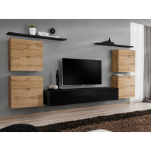 Meblościanka SWITCH SW 4 Wotan / Czarny SWITCH CZARNY / WOTAN Podstawowe