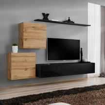 Meblościanka SWITCH SW 5 Wotan / Czarny SWITCH CZARNY / WOTAN Podstawowe