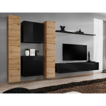 Meblościanka SWITCH SW 6 Wotan / Czarny SWITCH CZARNY / WOTAN Podstawowe