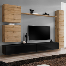 Meblościanka SWITCH SW 8 Wotan / Czarny SWITCH CZARNY / WOTAN Podstawowe