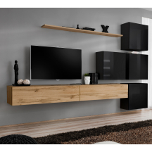 Meblościanka SWITCH SW 9 Wotan / Czarny SWITCH CZARNY / WOTAN Podstawowe