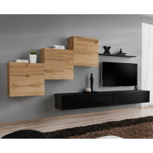 Meblościanka SWITCH SW 10 Wotan / Czarny SWITCH CZARNY / WOTAN Podstawowe