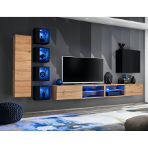 Meblościanka SWITCH SW 26 Wotan / Czarny SWITCH CZARNY / WOTAN Podstawowe