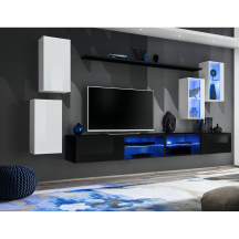 Meblościanka SWITCH SW 25 Biały / Czarny SWITCH CZARNY / BIAŁY Podstawowe