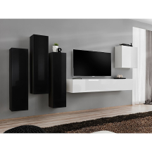 Meblościanka SWITCH SW 3 Czarny / Biały SWITCH CZARNY / BIAŁY Podstawowe