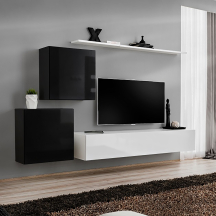 Meblościanka SWITCH SW 5 Czarny / Biały SWITCH CZARNY / BIAŁY Podstawowe