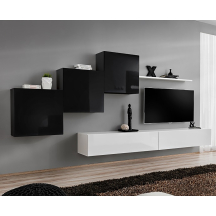 Meblościanka SWITCH SW 10 Czarny / Biały SWITCH CZARNY / BIAŁY Podstawowe