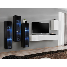 Meblościanka SWITCH SW 13 Czarny / Biały SWITCH CZARNY / BIAŁY Podstawowe