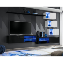 Meblościanka SWITCH SW 24 Czarny / Biały SWITCH CZARNY / BIAŁY Podstawowe