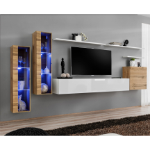 Meblościanka SWITCH SW 11 Wotan / Biały SWITCH BIAŁY / WOTAN Podstawowe