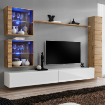 Meblościanka SWITCH SW 18 Wotan / Biały SWITCH BIAŁY / WOTAN Podstawowe