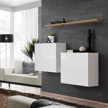 Zestaw dwóch komód SB1 Wotan / Biały SWITCH BIAŁY / WOTAN Podstawowe