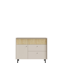 Komoda MA7 Beż Piaskowy / Dąb Olejowany MALTA Podstawowe