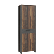 Szafa ubraniowa 1-drzwiowa Lewa CLFS712-C748 CLIF Podstawowe