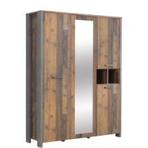 Szafa 4-drzwiowa z lustrem CLFS831S-C546 CLIF Podstawowe