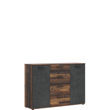 Komoda 4 szuflady 2 szafki HLNK26-C754 CLIF Podstawowe