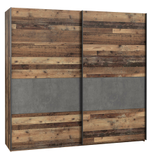 Szafa 2-drzwiowa przesuwna 220 cm RCQS92411-C754 CLIF Podstawowe