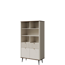 Regał z drzwiami i szufladami MARLY Podstawowe (1)