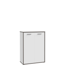 Szafka 2 drzwi KFLK321-J53 Biały / Szary KEFLAVIK Podstawowe