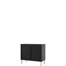 Komoda 812 2F Czarny Grafit TOKYO 2 Podstawowe