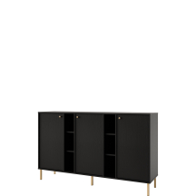 Komoda 823 3F Czarny Grafit TOKYO 2 Podstawowe