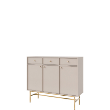 Komoda 827 3F 3SO Beż Piaskowy TOKYO 3 Podstawowe