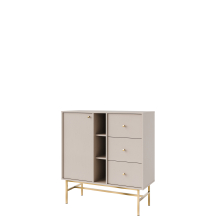 Komoda 824 1F 3SO Beż Piaskowy TOKYO 3 Podstawowe