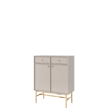 Komoda 826 2F 2SO Beż Piaskowy TOKYO 3 Podstawowe